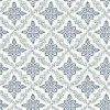 Chesapeake Wynonna Navy Geometric Floral Wallpaper