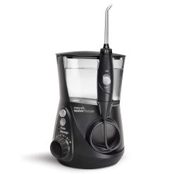 Waterpik Aquarius Water Flosser Professional For Teeth, Gums, Braces, Dental Care, Electric Power With 10 Settings, 7 Tips For Multiple Users And Needs, ADA Accepted, White WP-660