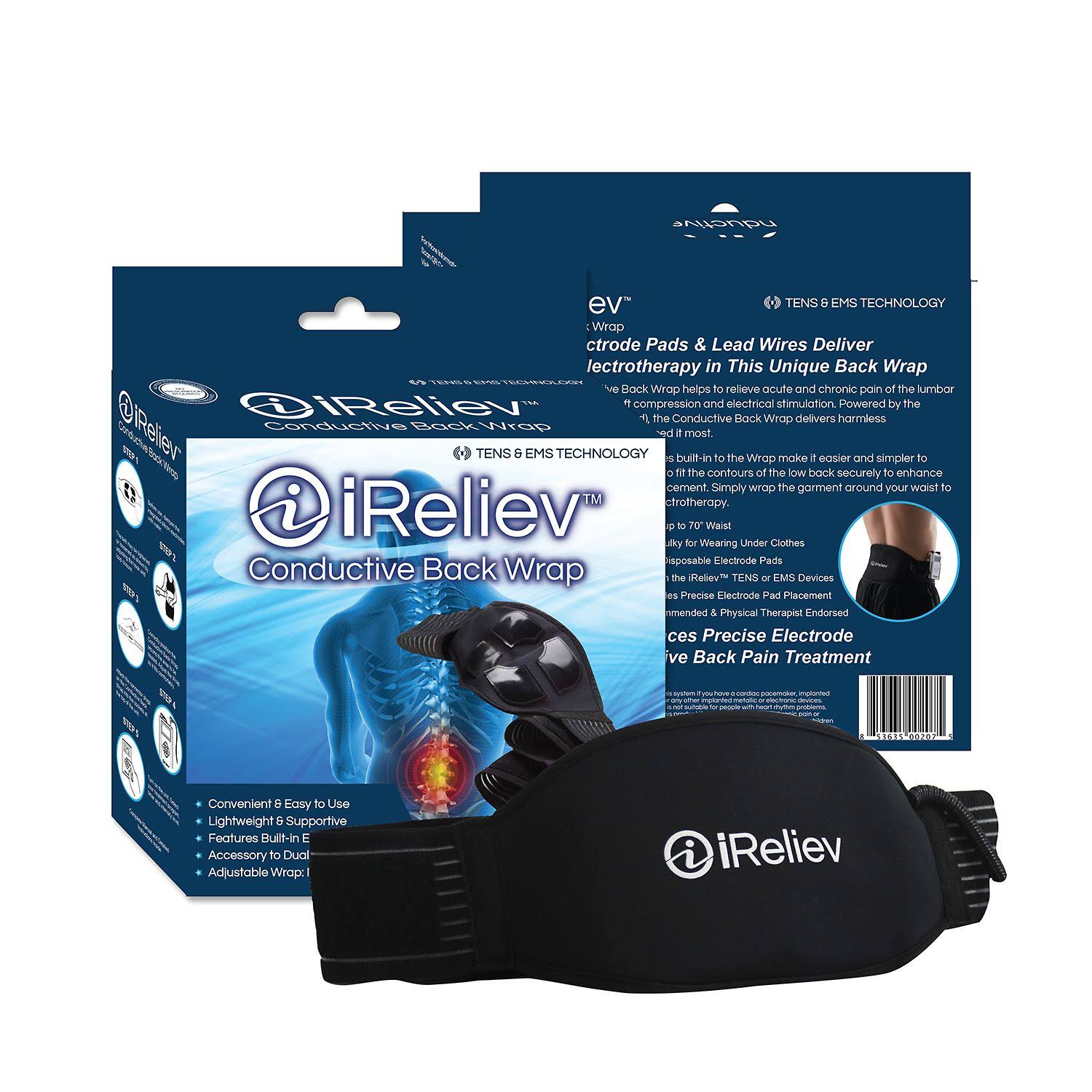 iReliev Conductive Back Wrap Accessory