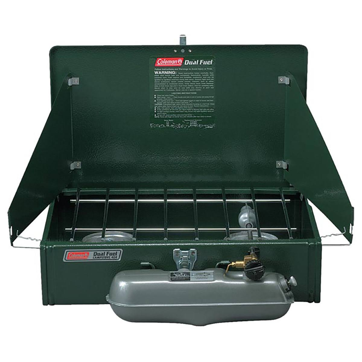 Coleman 2-Burner Dual Fuel Stove