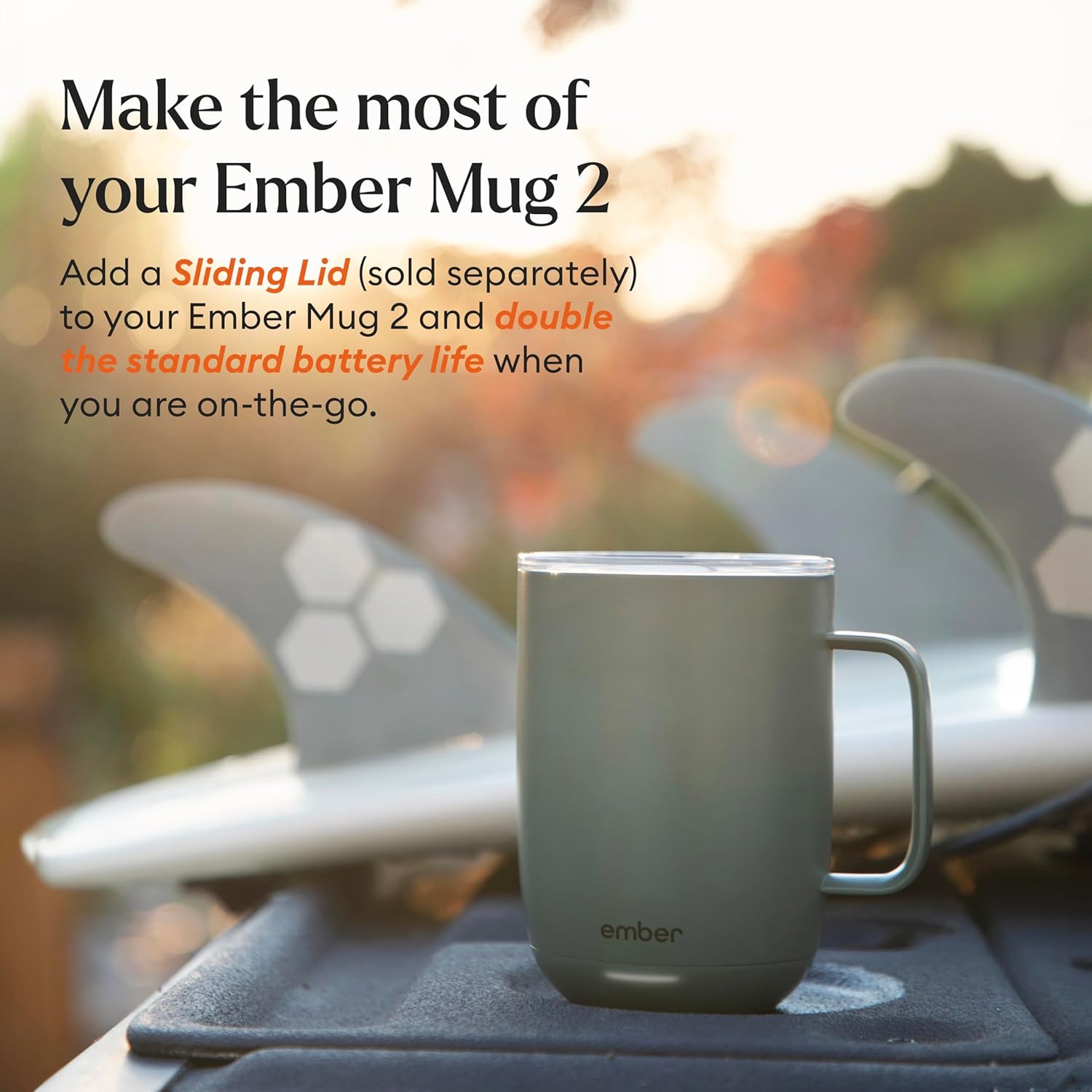Ember Temperature Control Smart Mug 2, 14 Oz, App-Controlled Heated Coffee Mug with 80 Min Battery Life and Improved Design, White - Image 90