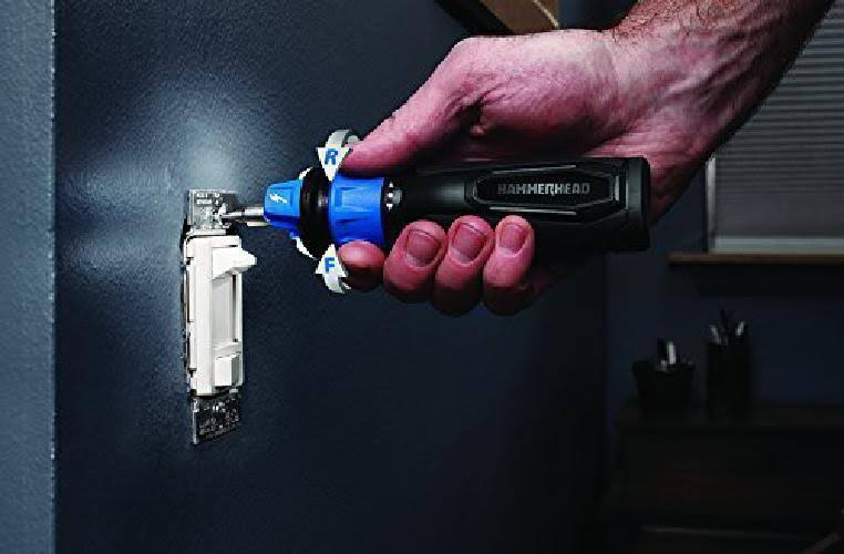 Hammerhead HCSD040-02 4V Lithium Rechargeable Screwdriver with Patented Circuit - Image 5