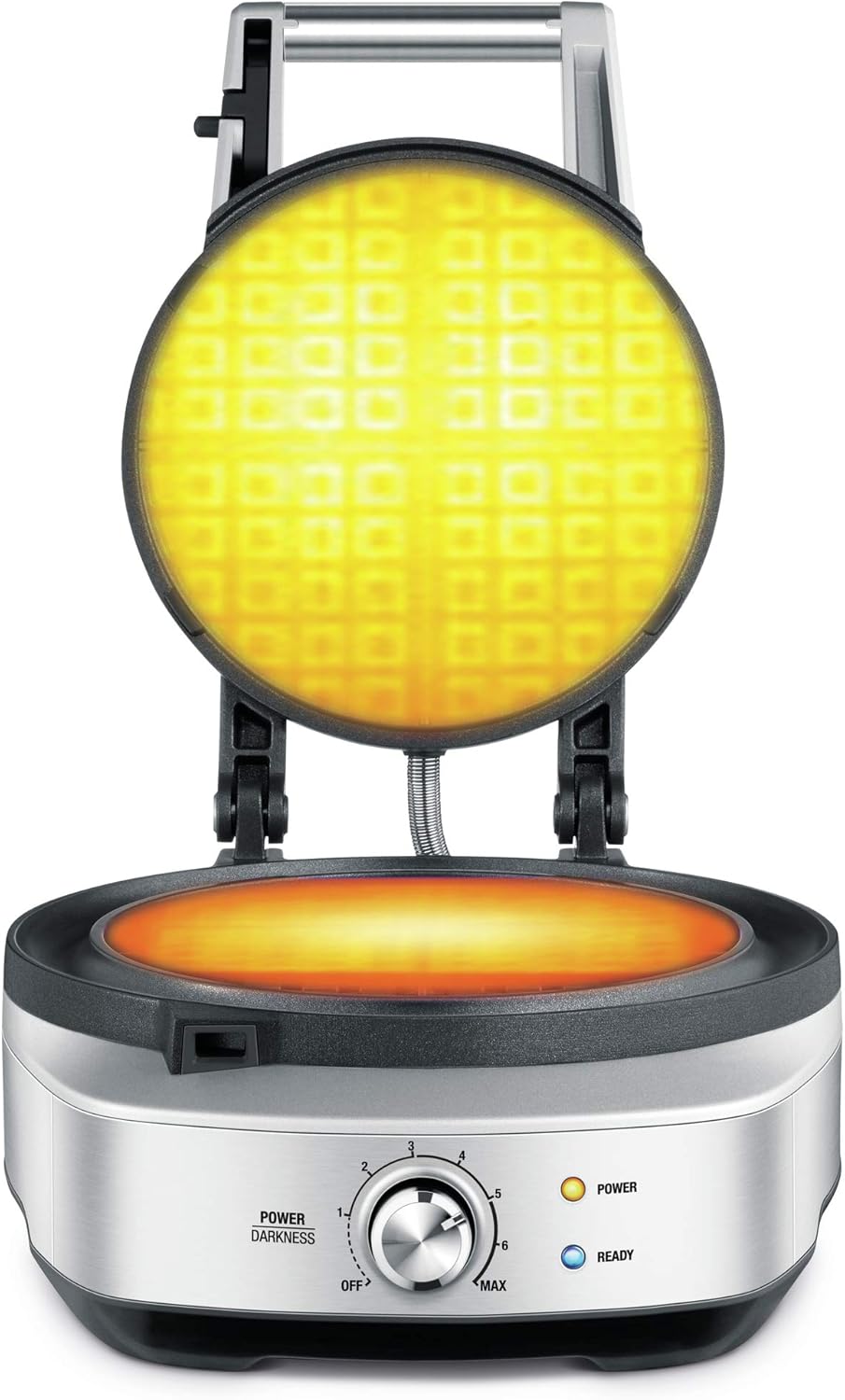 Breville BWM520XL No-Mess Waffle Maker, Brushed Stainless Steel - Image 4