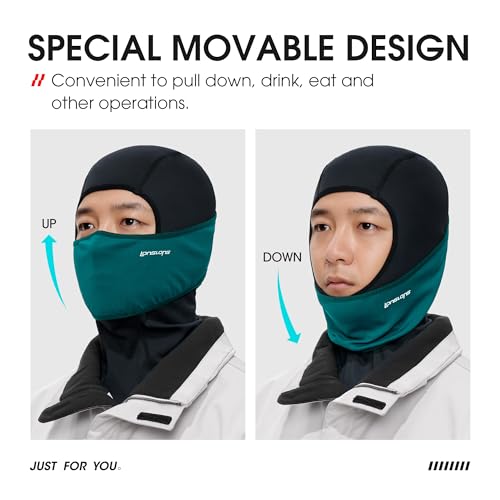LONGLONG 1/2/3 Pack Balaclava Ski Mask Winter Full Face Mask Men Women, Shiesty Mask Sun Protector for Motorcycle Snowboard - Image 3