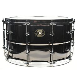 Ludwig 8x14x22 Black Magic Brass Snare Drum with Chrome Hardware