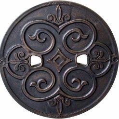 Casa Newport 20-01011 9.9×22 Bronze Metal Skimmer Lid