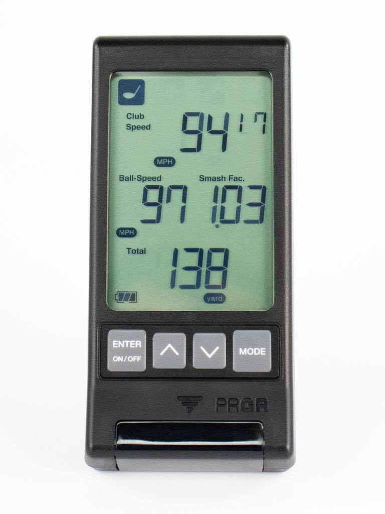 2021 PRGR Black Portable Launch Monitor