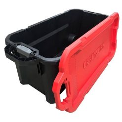 Craftsman 50-Gallon (200-Quart) Black Tote with Latching Lid | CMXXPBP50GTW