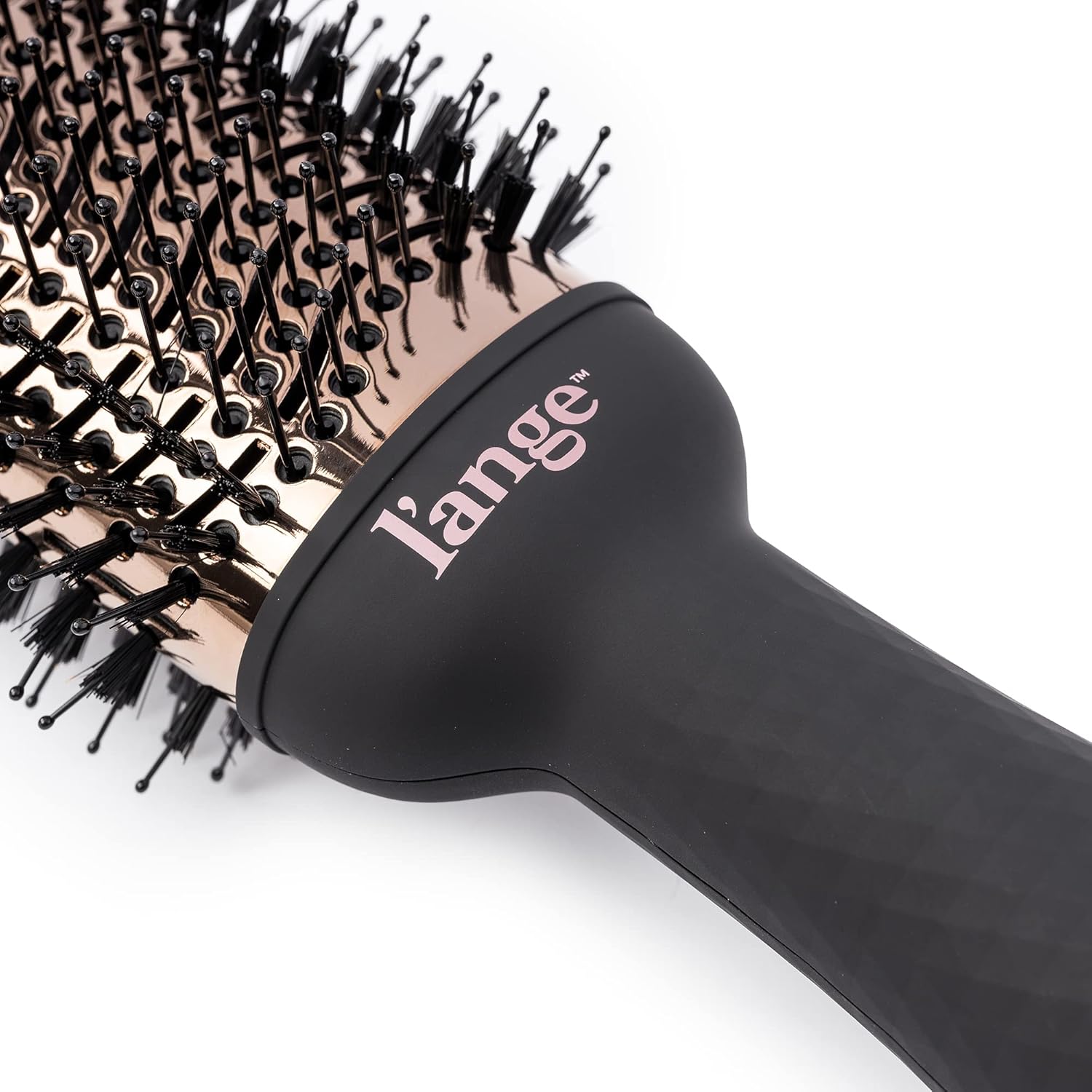 L’ANGE HAIR Le Volume 2-in-1 Titanium Brush Dryer Black | 75MM Hot Air Blow Dryer Brush in One with Oval Barrel | Hair Styler for Smooth, Frizz-Free Results for All Hair Types - Image 6