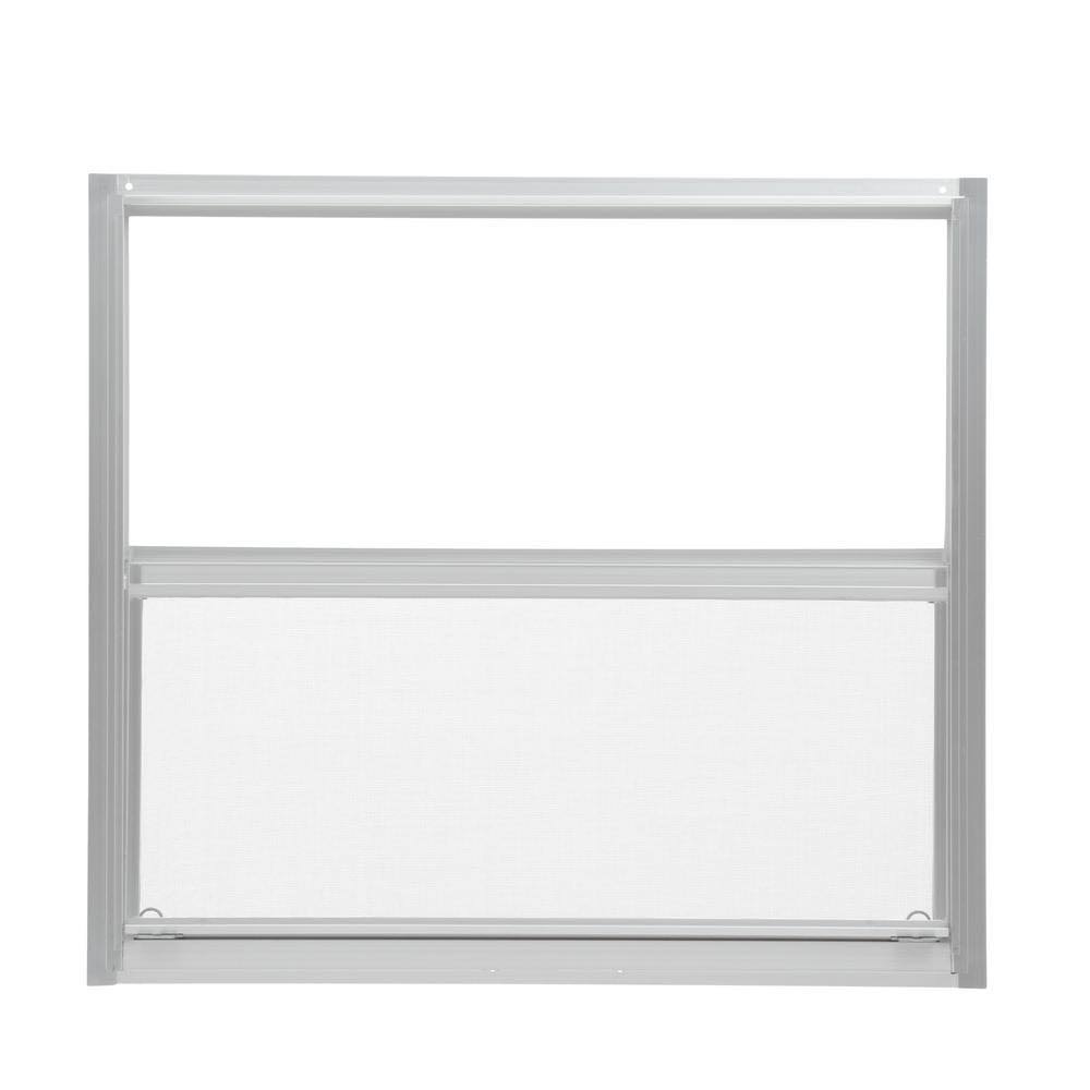 TAFCO Windows 30 in. x 27 in. Mobile Home Single Hung Aluminum Window – Silver - Image 2