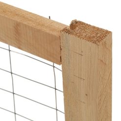 Alternative view of CritterGuard 23.5 in. Cedar Garden Fence (4-Pack)