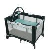 Graco Pack &n Play Playard with Automatic Folding Feet – Stratus , Gray